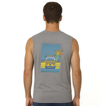 تیشرت بدون آستین رگولار فیت مردانه - 15242320