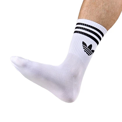 جوراب ورزشی نیم ساق طرح ADIDAS سفید