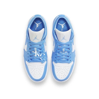 کتانی نایک ایر جردن 1 بدون ساق یونیورسیتی Nike air jordan 1 low university blue