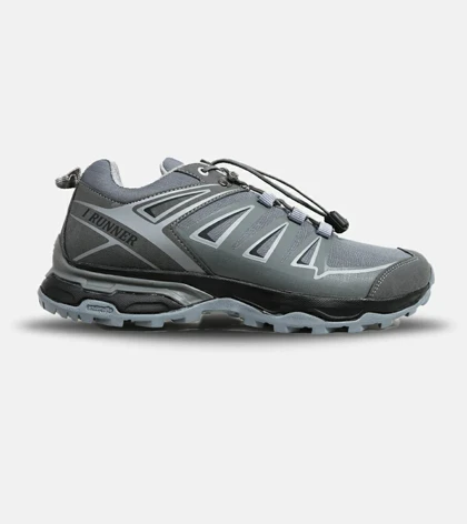 کفش کتانی بزرگ پا طوسی خاکستری I-Runner