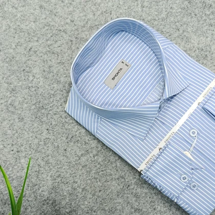 پیراهن طرحدار مردانه قواره ازاد ( قواره کلاسیک ) _ استین بلند