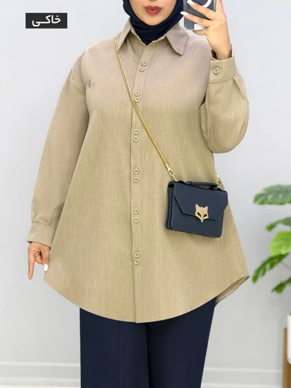 مانتو جلودکمه کارتیر فریدخت کد 9571243