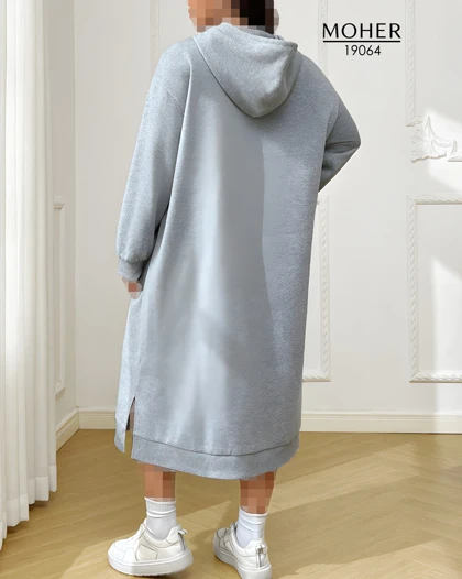 هودی مانتویی زنانه سایز بزرگ