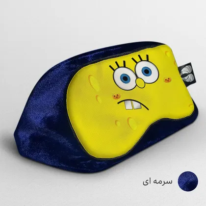 چشم بند بچگانه کاوا ماسک مدل باب اسفنجی کد6