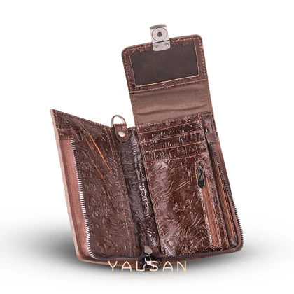 کیف دوشی و دستی چرم یلسان مدل کارن کد 012-CLP