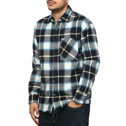 پیراهن پشمی ضخیم مردانه مدل 6203869