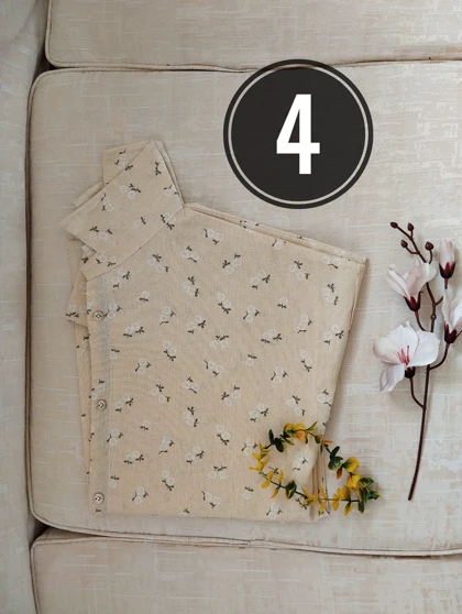 مانتو جلو دکمه زنانه کد 4030149