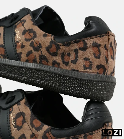 کفش کتانی زنانه پلنگی ADIDAS Samba مدل 7369