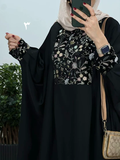 عبای بلند سوزندوزی حدیث 5