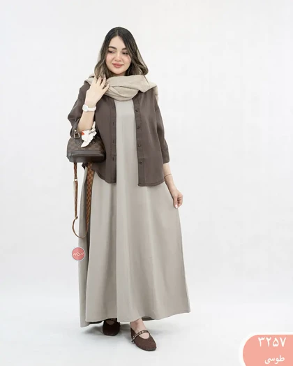 پیراهن بندی سیلک 3257