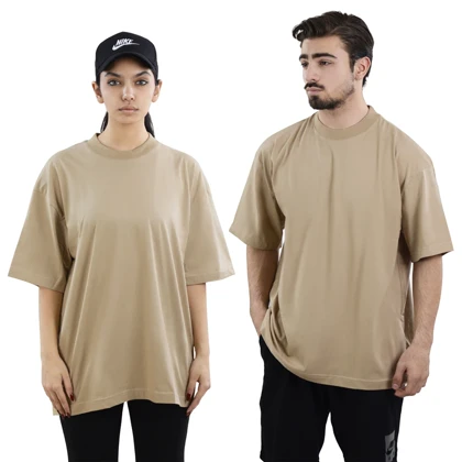 تیشرت اسپرت بیسیک مدل SPL-4M1248 نسکافه ای