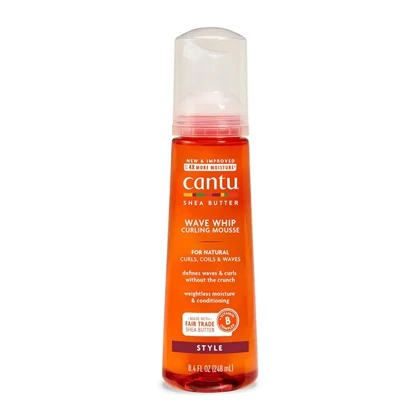 موس مو شی باتر کنتو (Cantu Wave Whip Curling Mousse) حجم 248 میل