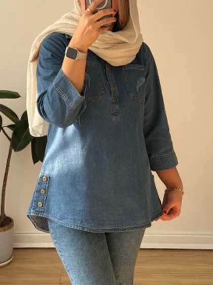 تونیک جین سه دگمه