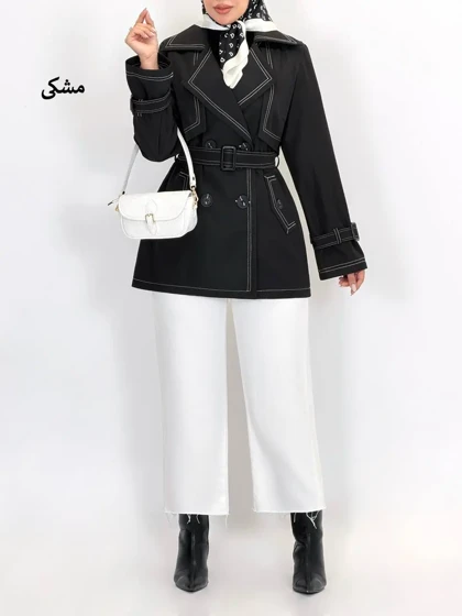 7558-ترنچ کت ژیوان