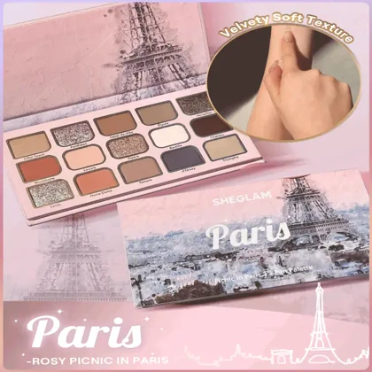 پالت سایه چشم 15 رنگ شیگلم مدل Pan Palette