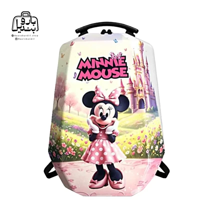 کوله‌پشتی مدرسه هارد کیس Marinox Marvel کد 1050 طرح مینی‌موس Minnie Mouse