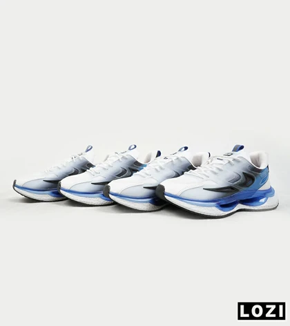 کفش کتانی مردانه آبی مشکی سفید نایک NIKE Air Griffey Max V2