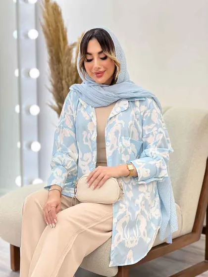 شومیز طرح دار آتیلا