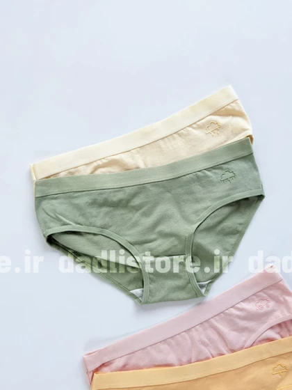 شورت اسلیپ نخ پنبه عروسکی طرح ابر
