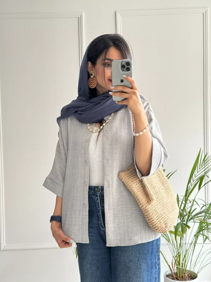 مانتو راه راه ترلان