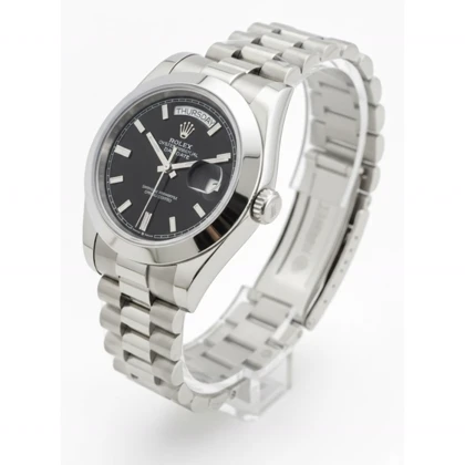 ساعت رولکس دیت جاست صفحه مشکی