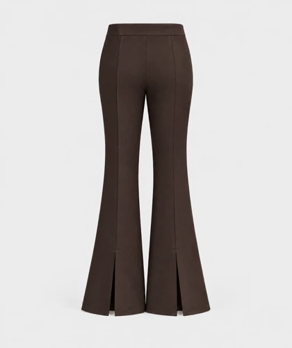 شلوار بوت‌کات قهوه‌ای Zara533