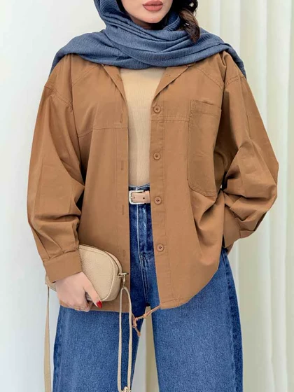 مانتو تک جیب پایین گت