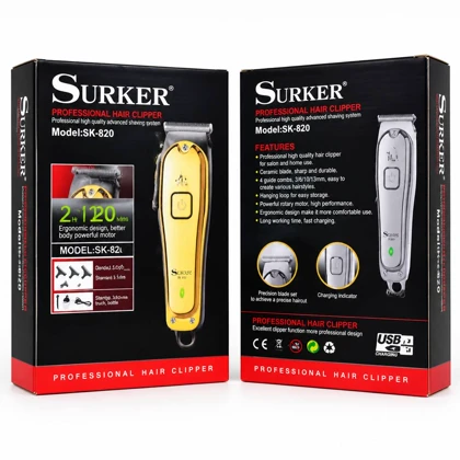 ماشین اصلاح موی سر و صورت سورکر (SURKER) مدل SK-820کد A0002 گالری ساعت ضرابی