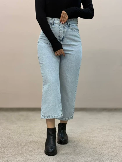 شلوار واید جین قد 6268