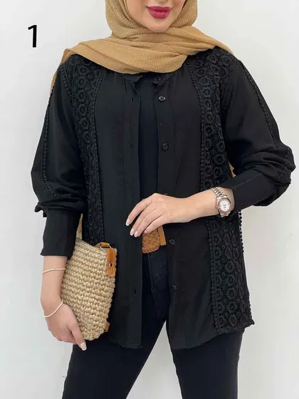 شومیز ترکیبی دانتل