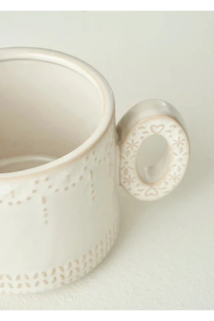ست ماگ 3تایی Bella Maison مدل Joy Stoneware استون‌ور - کرم