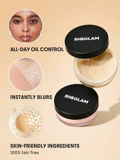 پودر فیکس شیگلم مدل Baked Glow Setting Powder