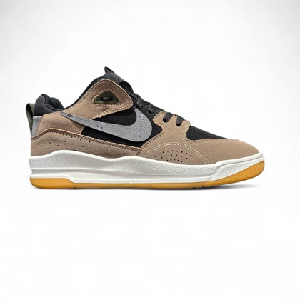 کتانی مردانه نایک جردن TZP مشکی قهوه ای