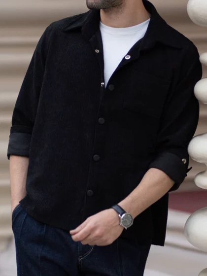 شکت کبریتی مخمل مشکی کارلوتی کد sha144