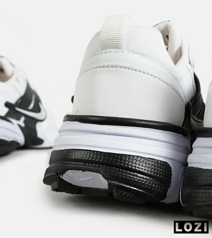 کفش کتانی مردانه و زنانه سفید مشکی Nike cushlon