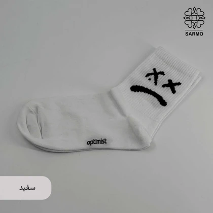 جوراب طرح ناراحت ساق‌دار