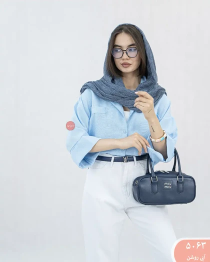 شومیز شانتون طرح جیب 5063
