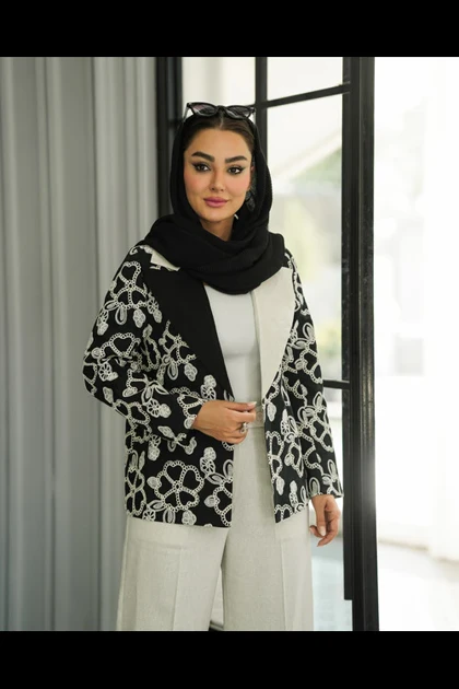کت ترکیبی قیطان دوزی