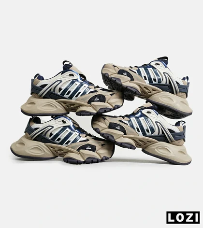کفش کتانی مردانه و زنانه کرم سرمه ای ADIDAS performance x9000l4