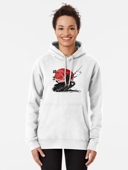 هودی طرح Samurai The Ghost Classic T-Shirt Design