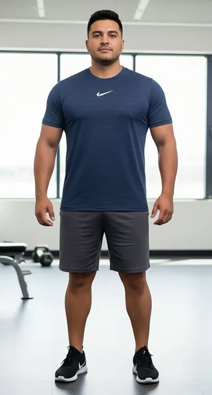 تیشرت باشگاهی سایز بزرگ چارچه میراژ