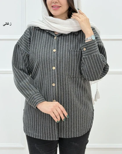 مانتو فوتر راه راه کد محصول 1532