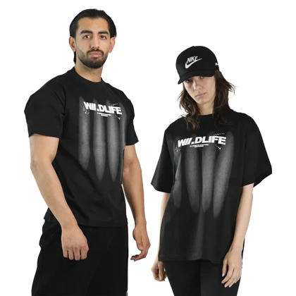 تیشرت باکسی اسپرت توبن هوم مدل GB816 مشکی