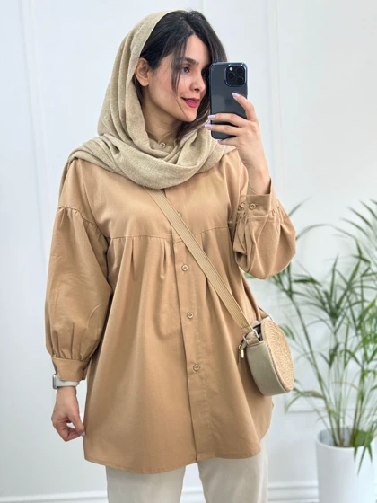 مانتو شومیزی ناز (دارای ایراد جزئی )