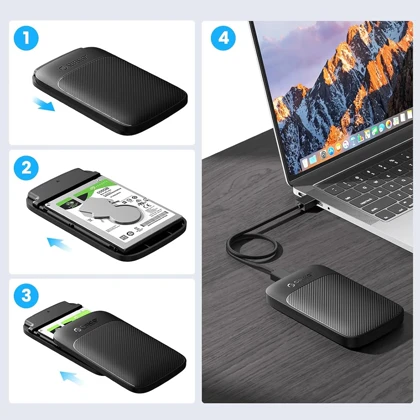 باکس هارد درایو 2.5 اینچی اوریکو 2020U3-V1