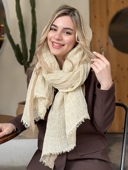 شال لینن کنفی نلی کد 771