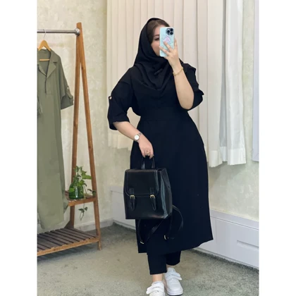 کفتان خمره ای دانشجویی اداری بلند