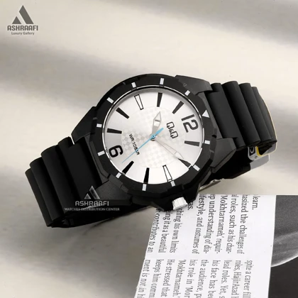 ساعت کیو اند کیو مشکی Q&Q V30A-001VY