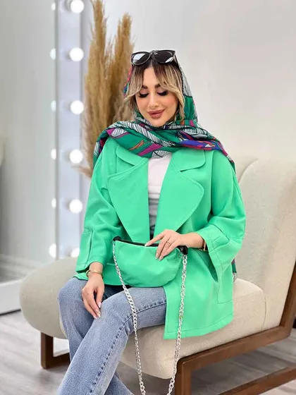 مانتو مازراتی کیف دار