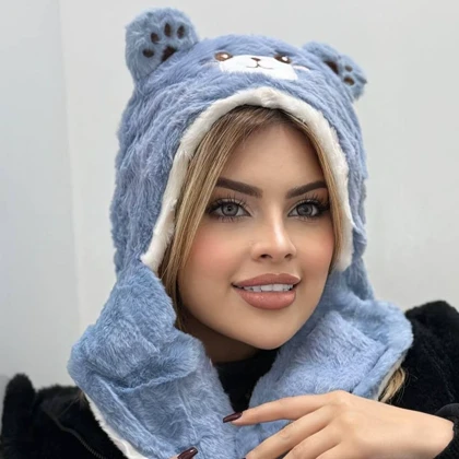 کلاه گوش پنجه خرسی